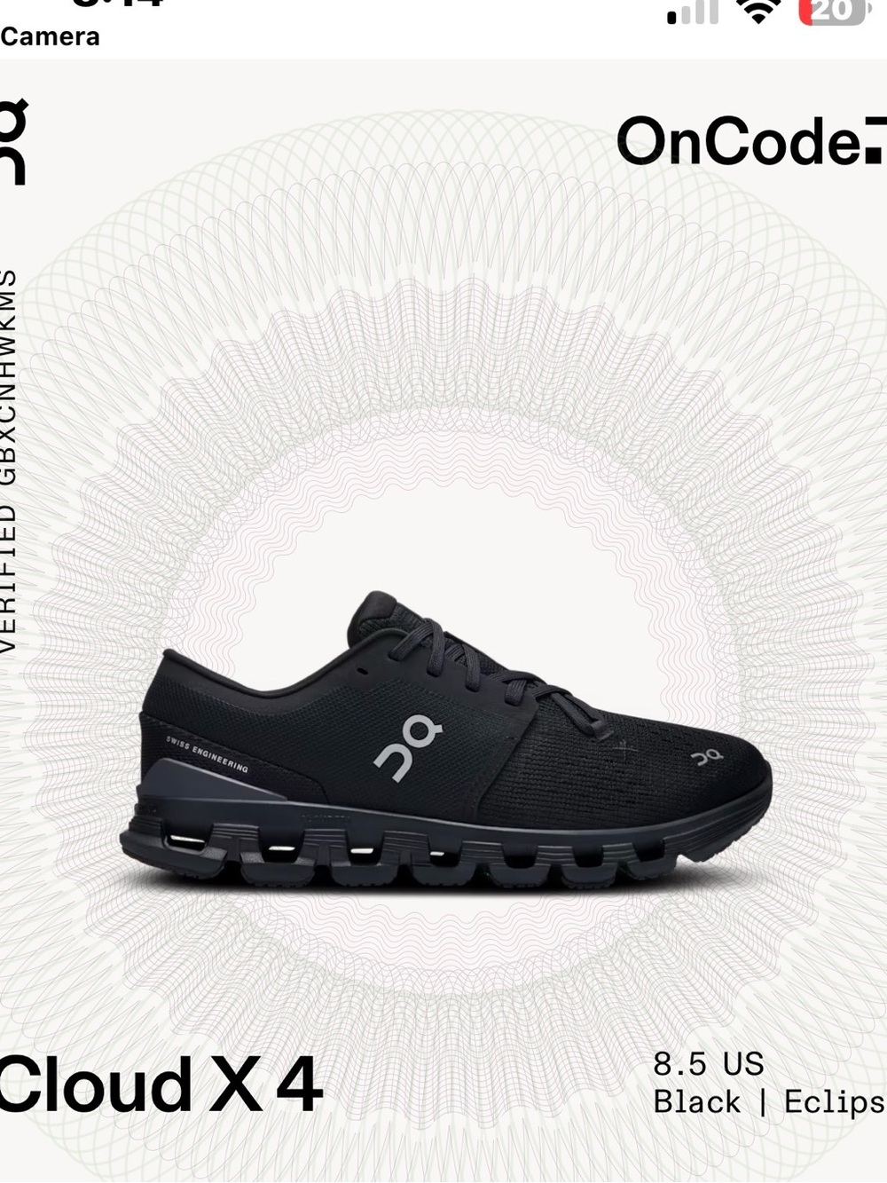 On Running Women's Cloud X 4 Trainer in Black